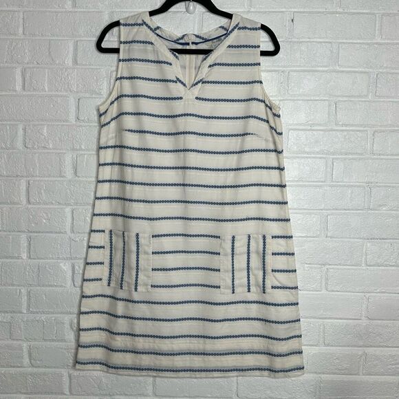Boden Everyday Striped Tunic Dress size US 12 - Picture 1 of 6
